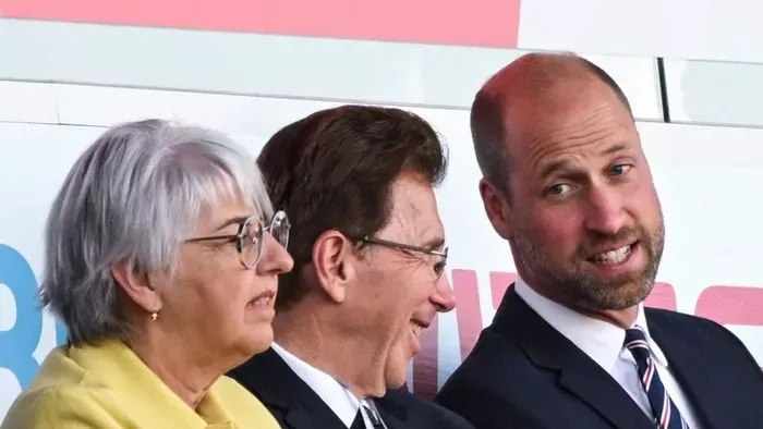 Vilmos herceg arcán semmi nem látszik a hatalmas örömből