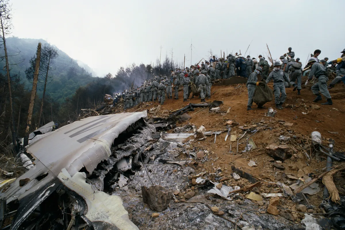 Japan Airlines Flight 123, repülőbaleset, légi katasztrófa