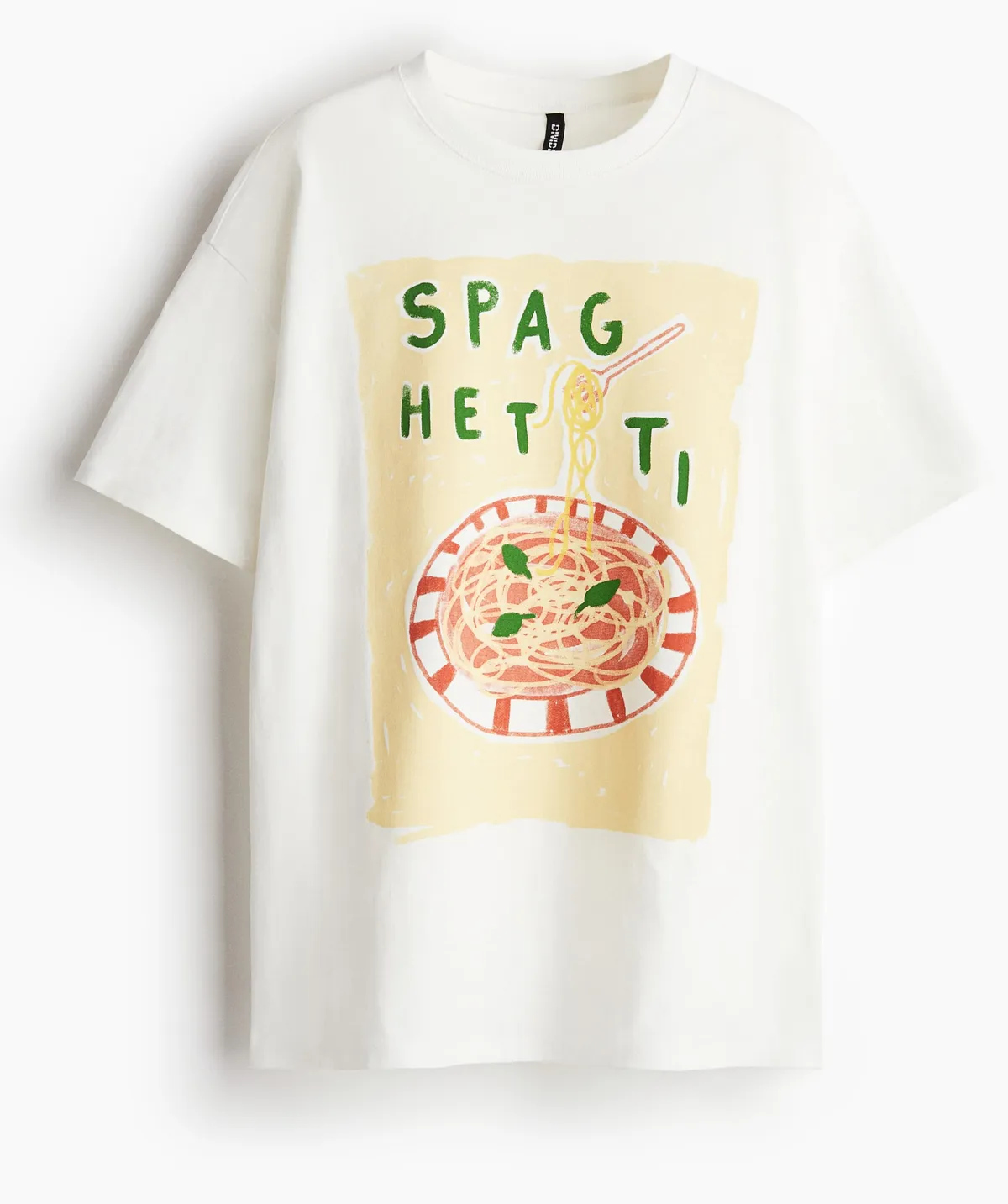 Oversize póló, H&M, 2025 nyári divat