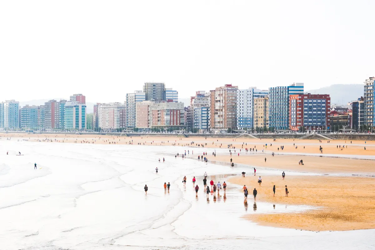 Gijón, Asztúria, Spanyolország