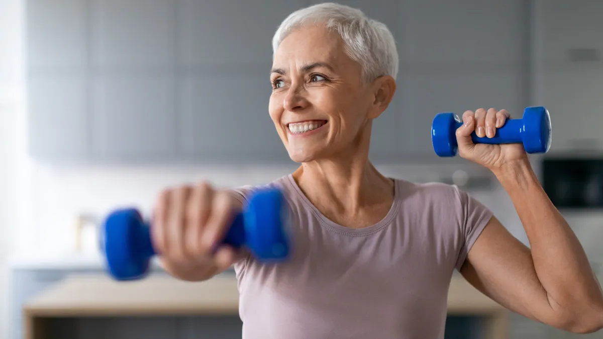 101 évesen edzőteremben tölti szabadidejét egy spanyol nő.