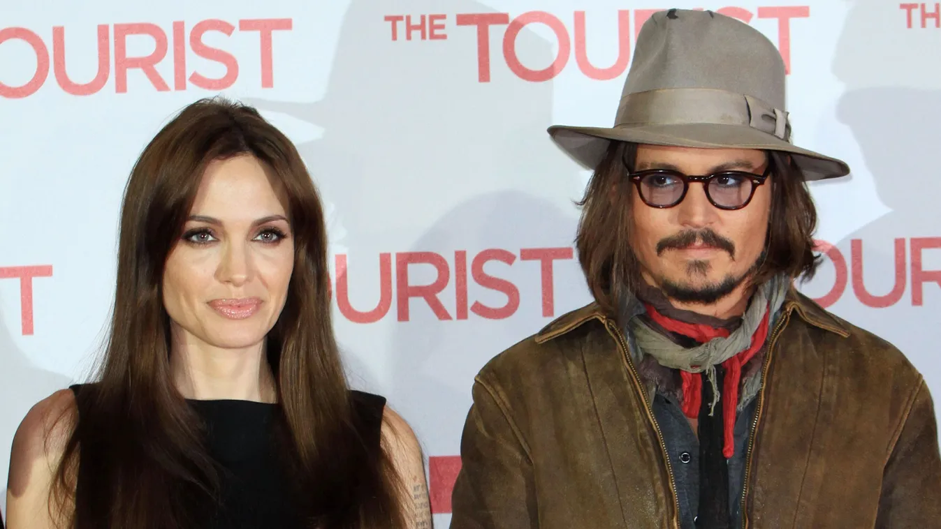 Angelina Jolie Johnny Depp 'The Tourist' Berlin Photocall