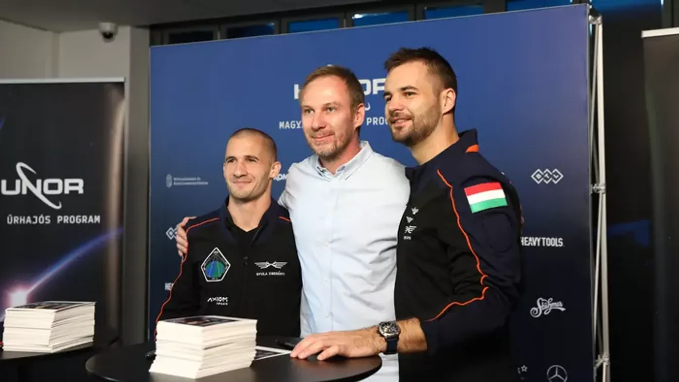 Üdv újra a Földön és Budapesten, Kapu Tibor! Több százan gyűltek össze a Millenáris Parkban