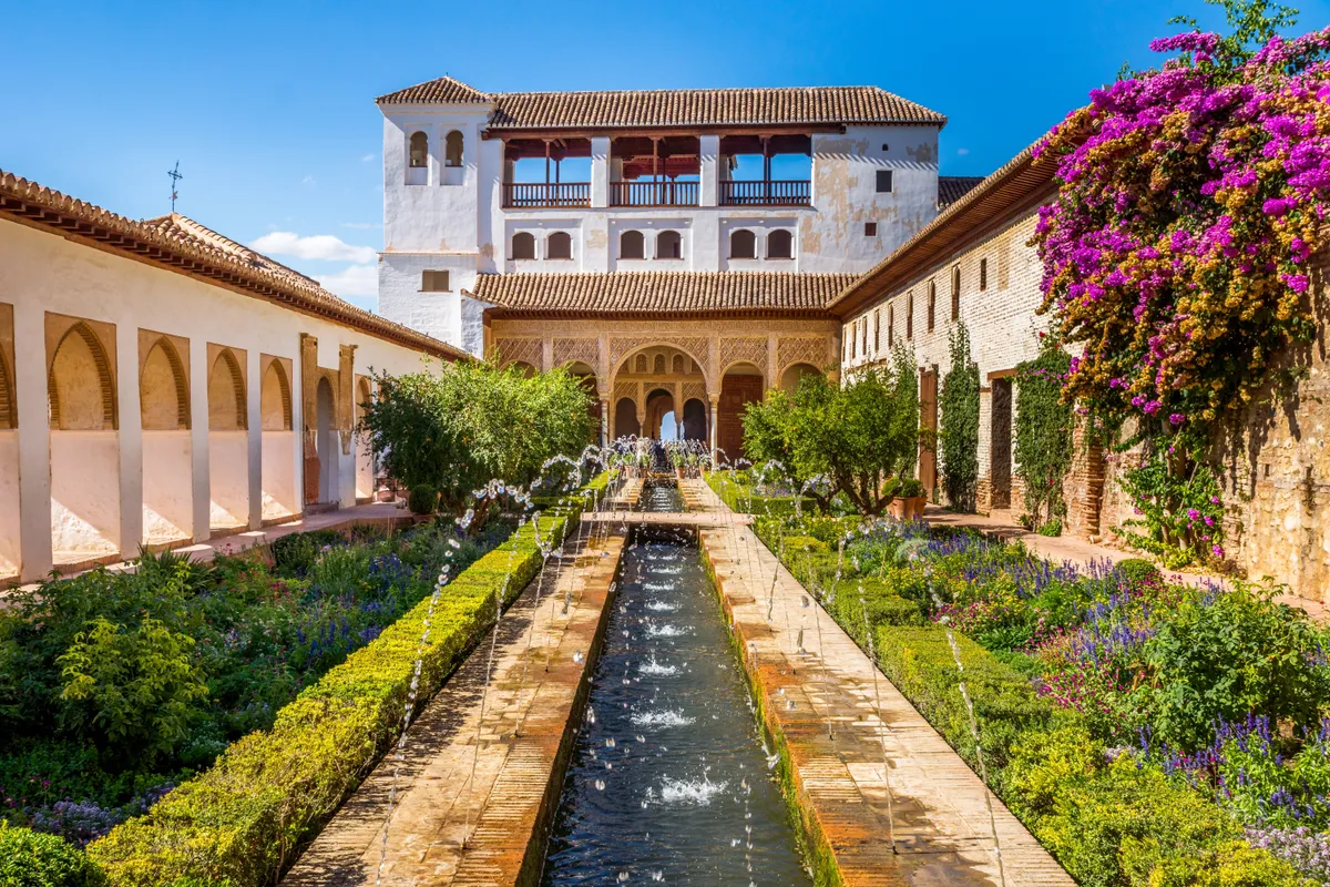 Granada, Alhambra, Spanyolország