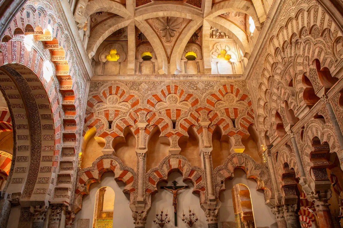  córdobai nagymecset–katedrális, La Mezquita, Cordoba, Spanyolország, építészet