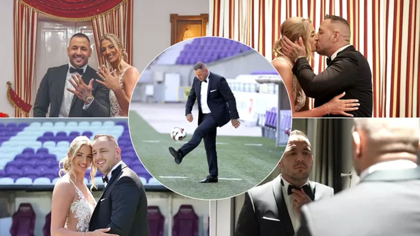 A nagy nap titkai: eddig nem látott exkluzív videó Curtis és Judie esküvőjéről – csak a Borson