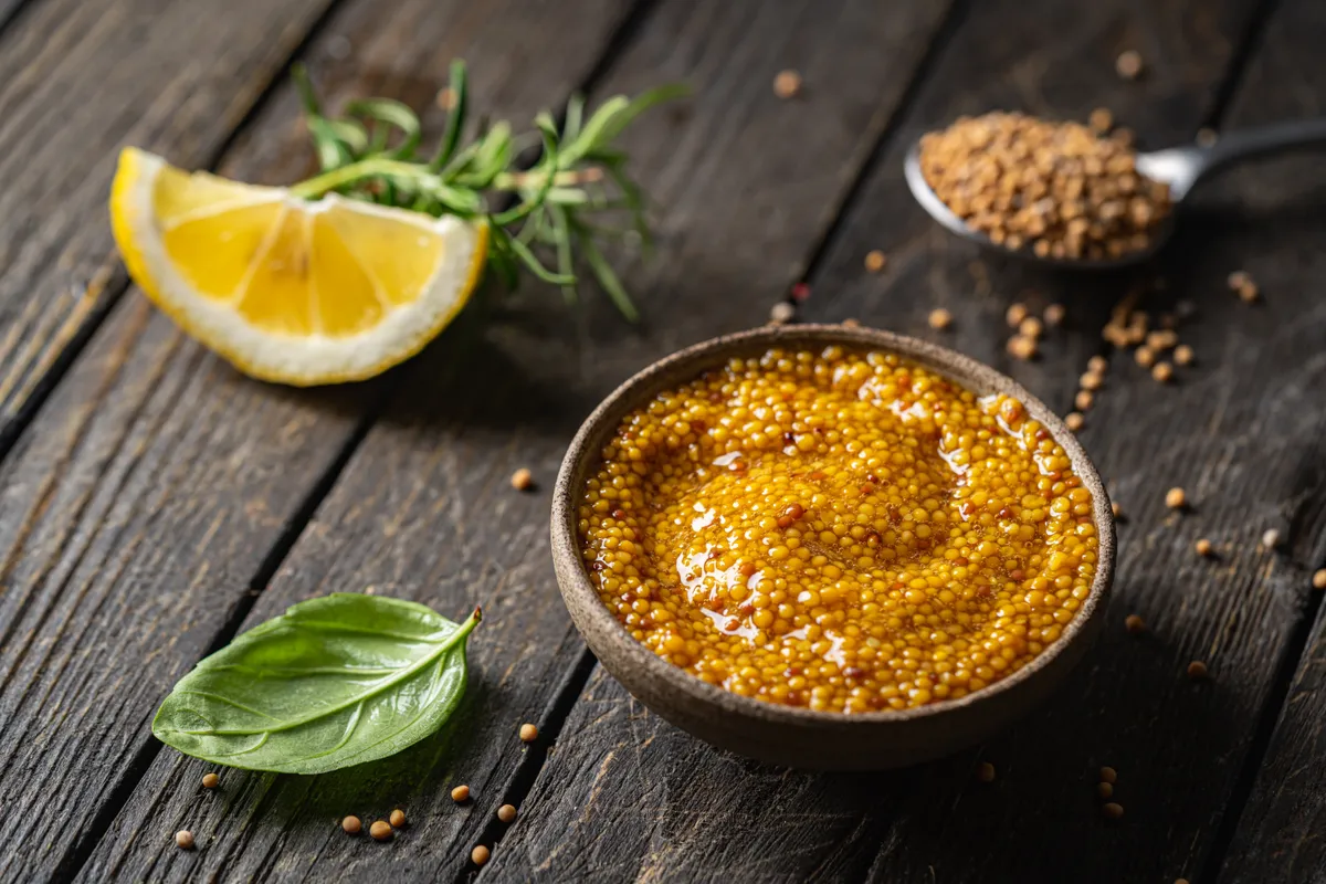 izomgörcs, mustár, fűszer