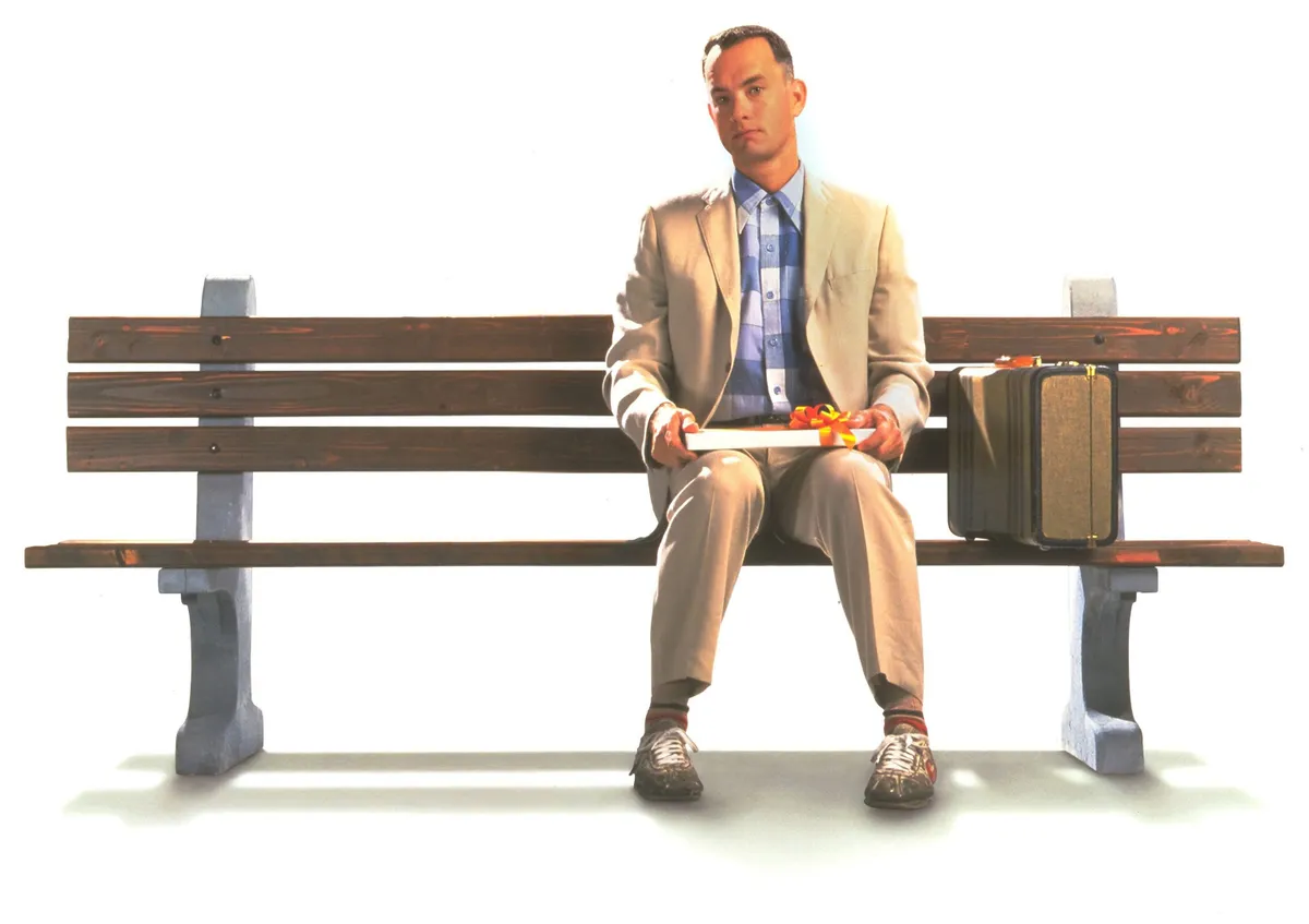 "A mama mindig azt mondta" – kezdi a mondandóját Tom Hanks (Fotó: Paramount Pictures)