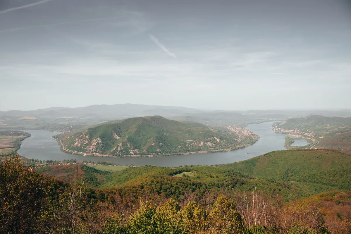 Dunakanyar, Nagymaros, Duna, ősz