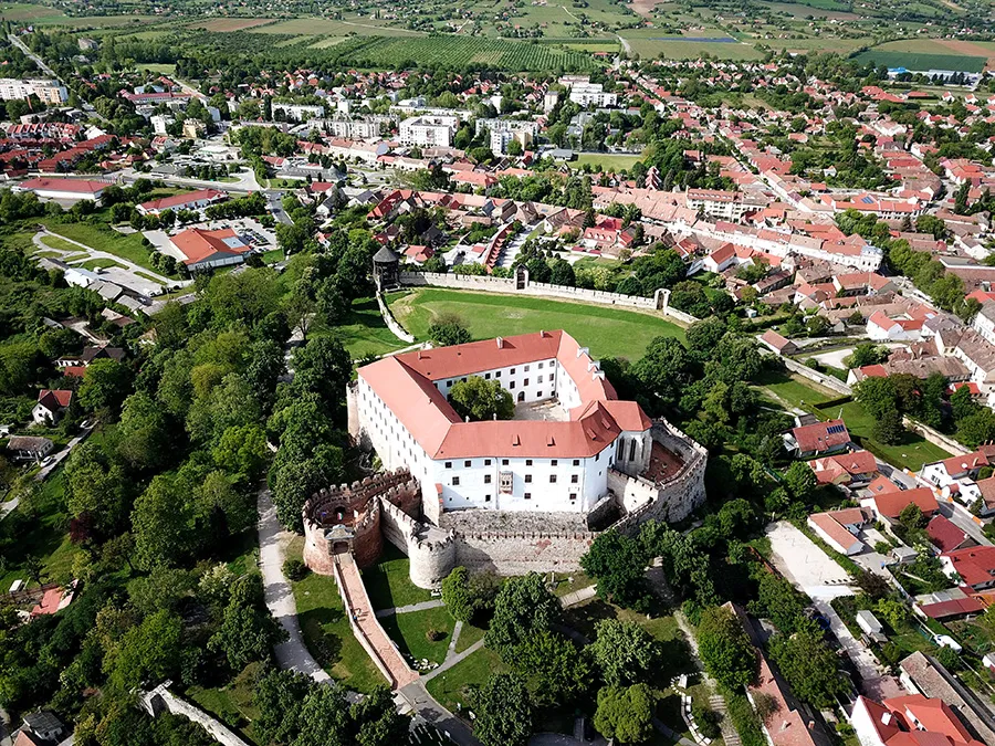 Siklós, siklósi vár, városkép