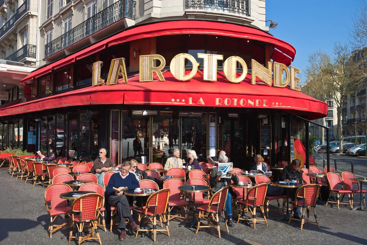 Café de la Rotonde – bohém Montparnasse