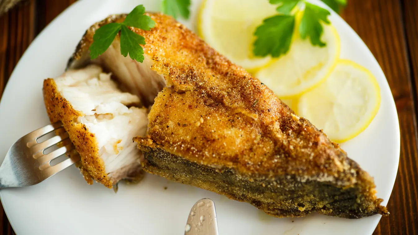 hekk, airfryer, recept, olaj nélkül, diétás, egészséges, hal