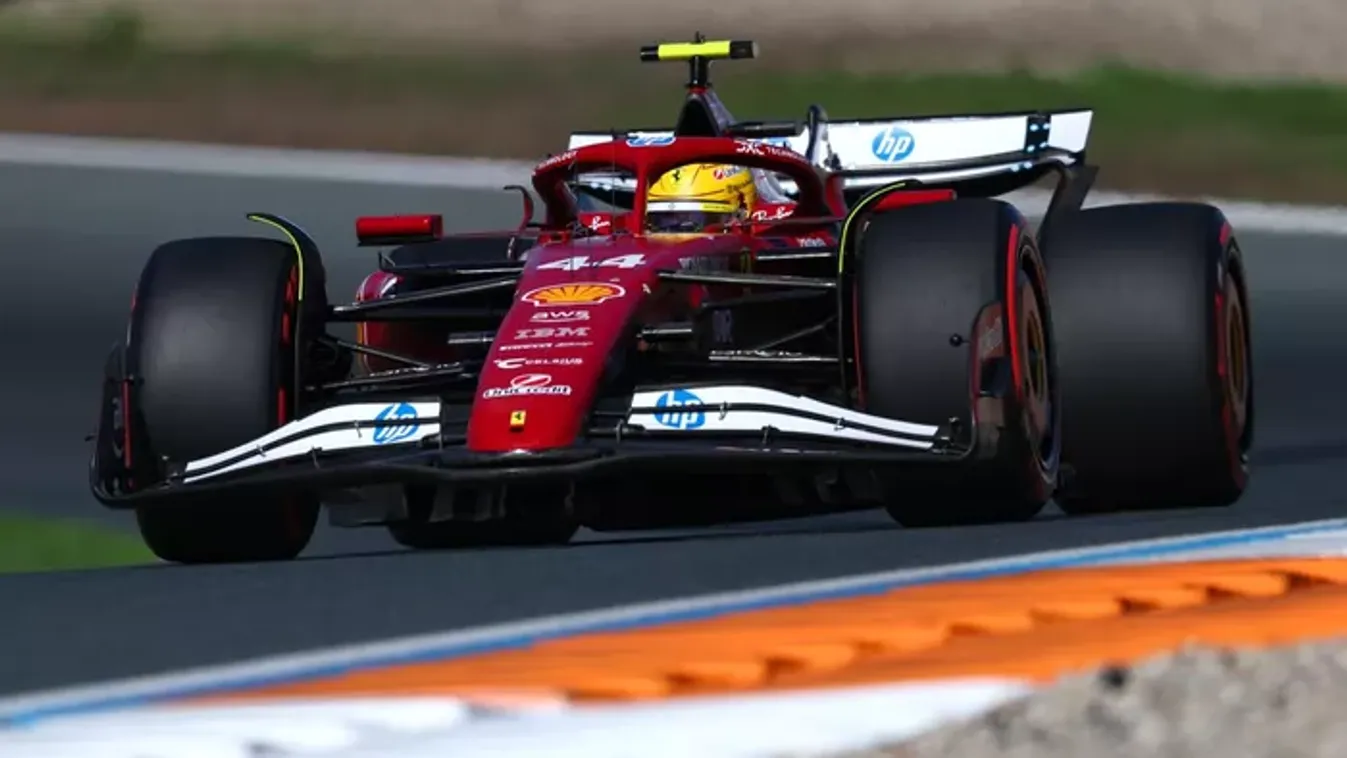 Hatalmas hiba, Hamilton a falnak csapta a Ferrarit - Videó