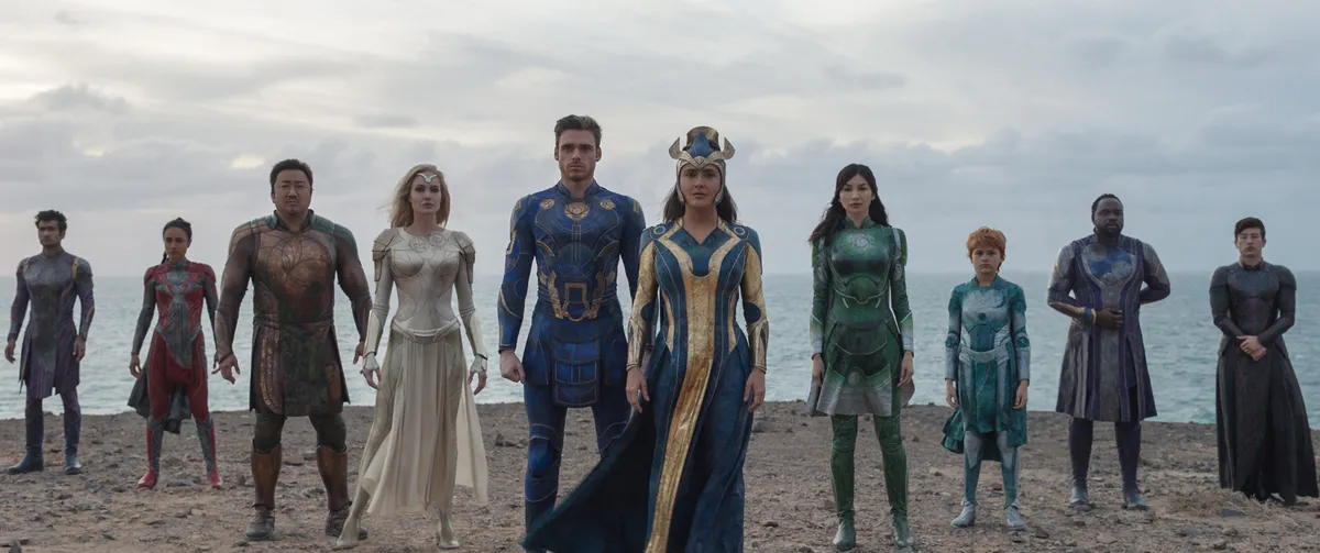 2021 - Eternals - Movie Set