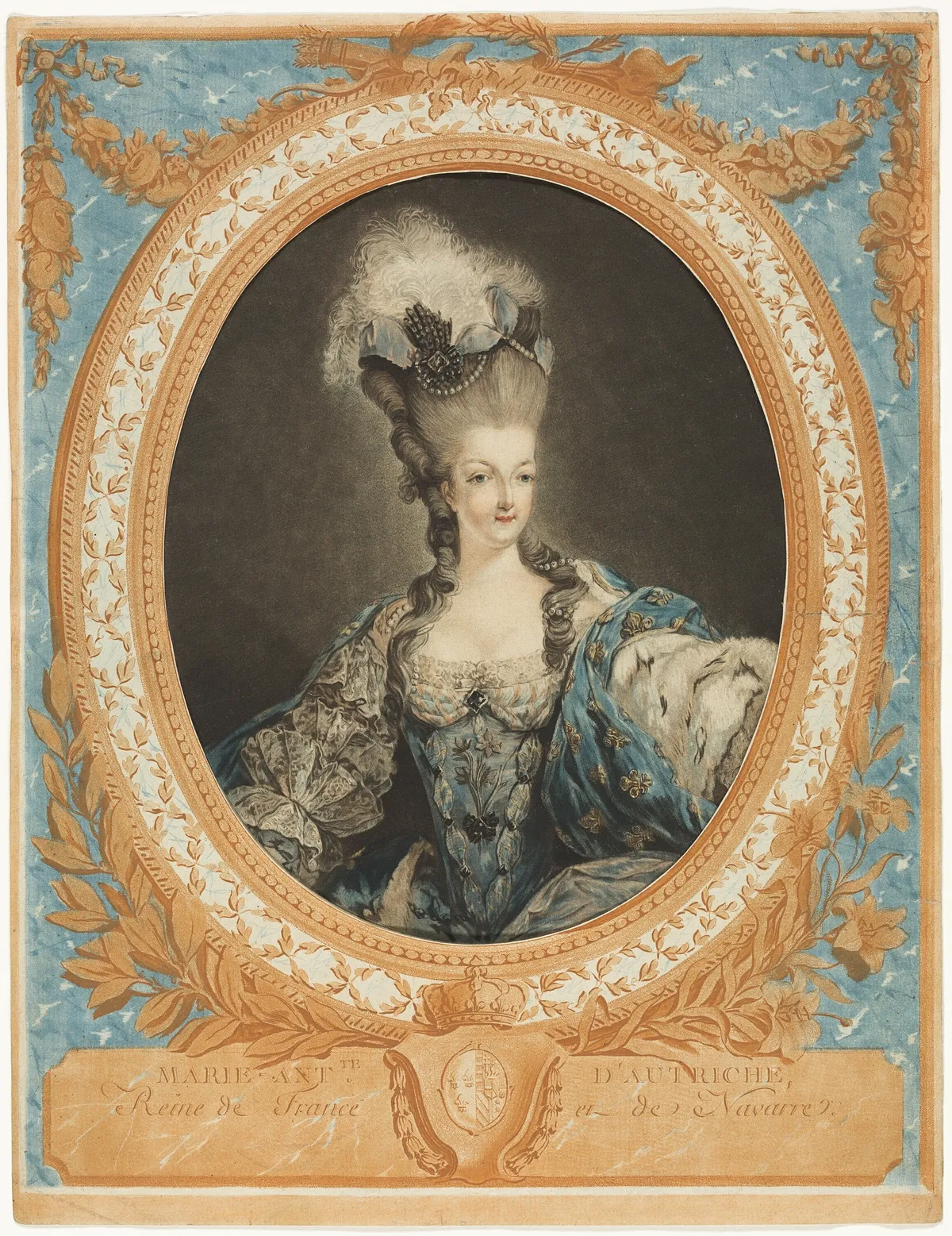 Marie Antoinette portréja