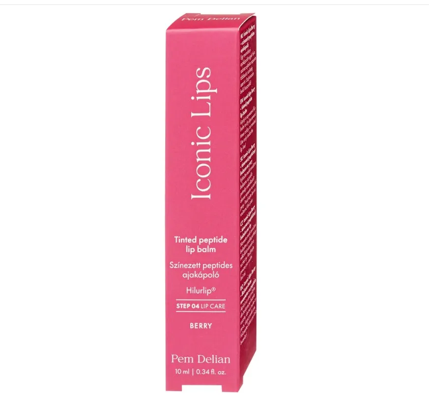 rúzs, Iconic Lips berry színezett peptides ajakápoló