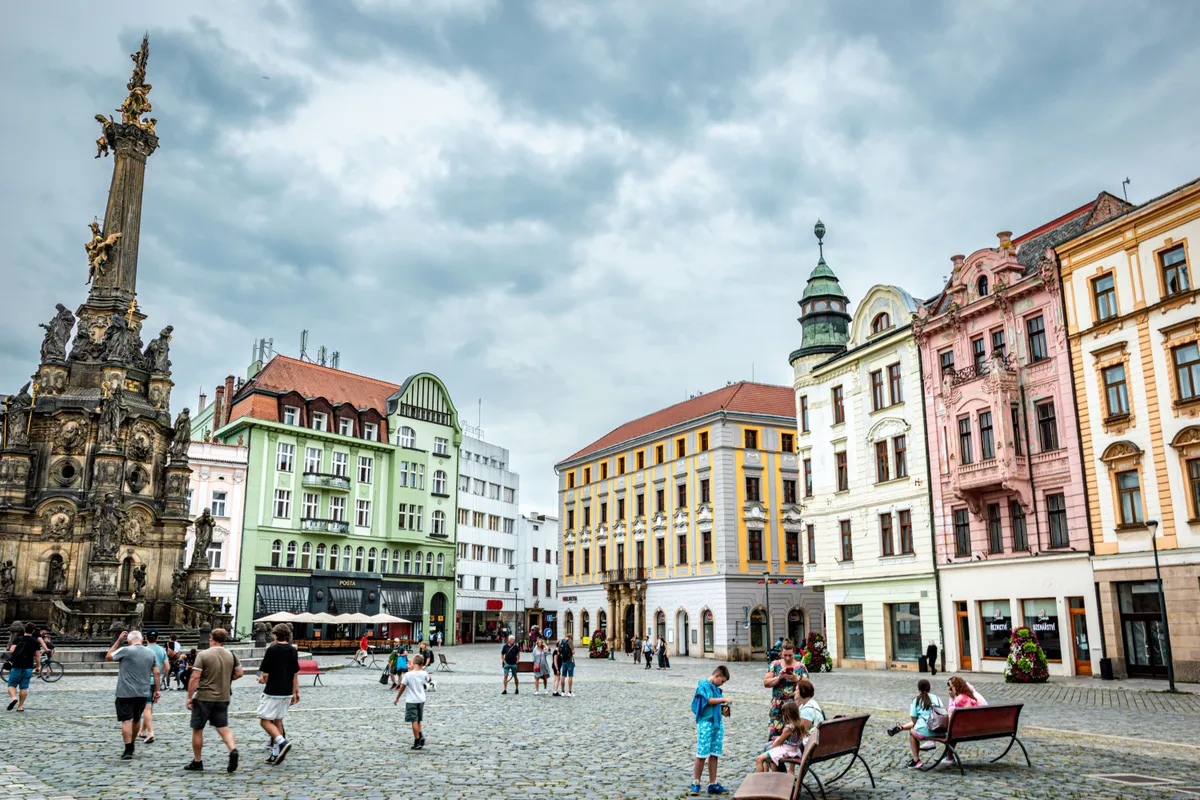 Olmütz, Csehország, Horní náměstí