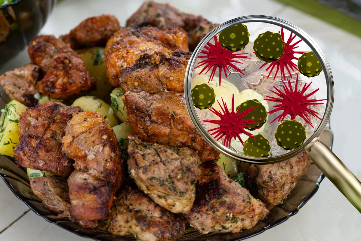 Botulizmus, grill ételek, krumpli