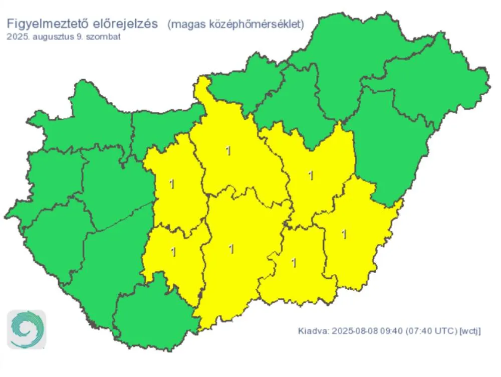 Már szombaton is komoly kánikula vár ránk!  