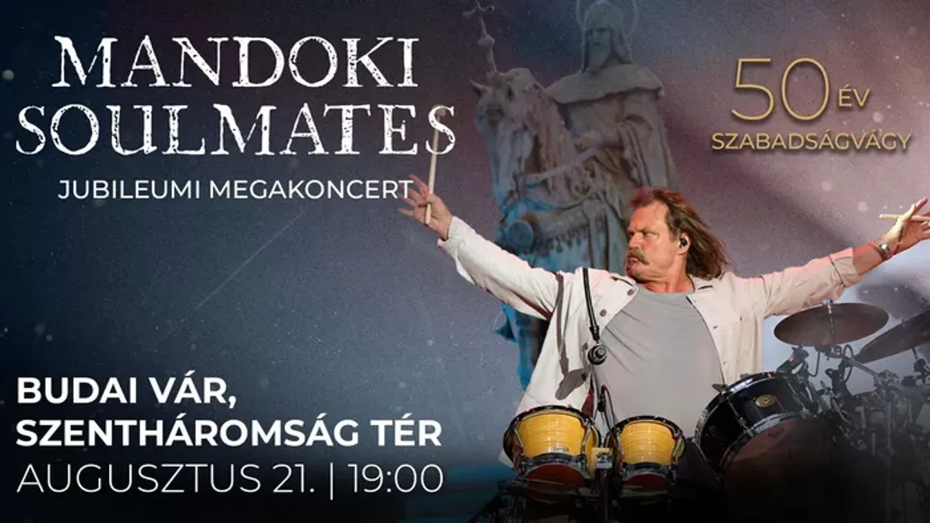Élőben közvetítik a Mandoki Soulmates mai koncertjét