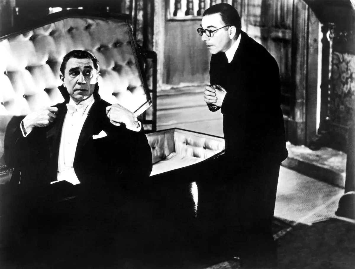 Lugosi Béla, 1952 - Mother Riley Meets the Vampire - Movie Set