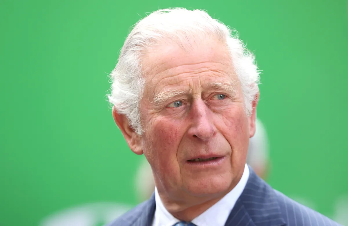 Prince Charles at St Barts hospital in London
