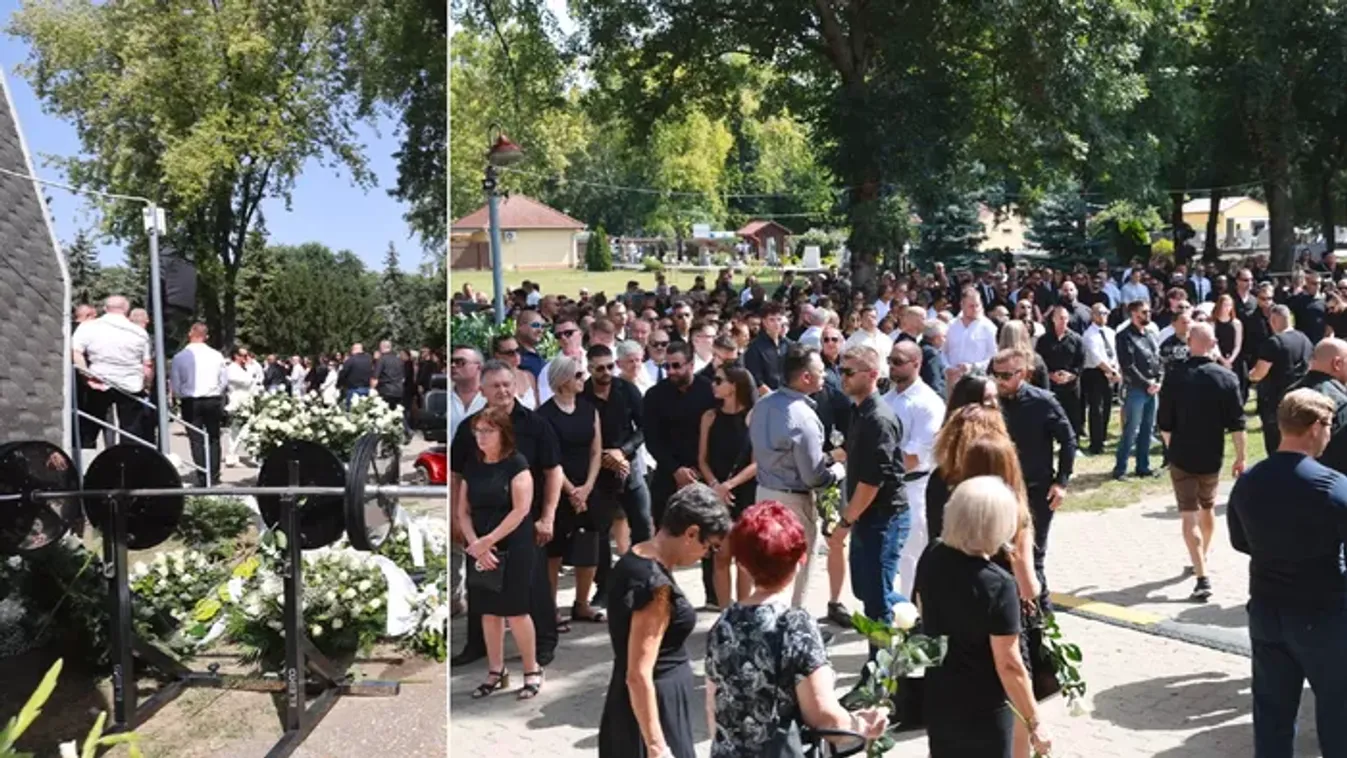 Eltemették Kathi Bélát, fotókon a szívszorító búcsú