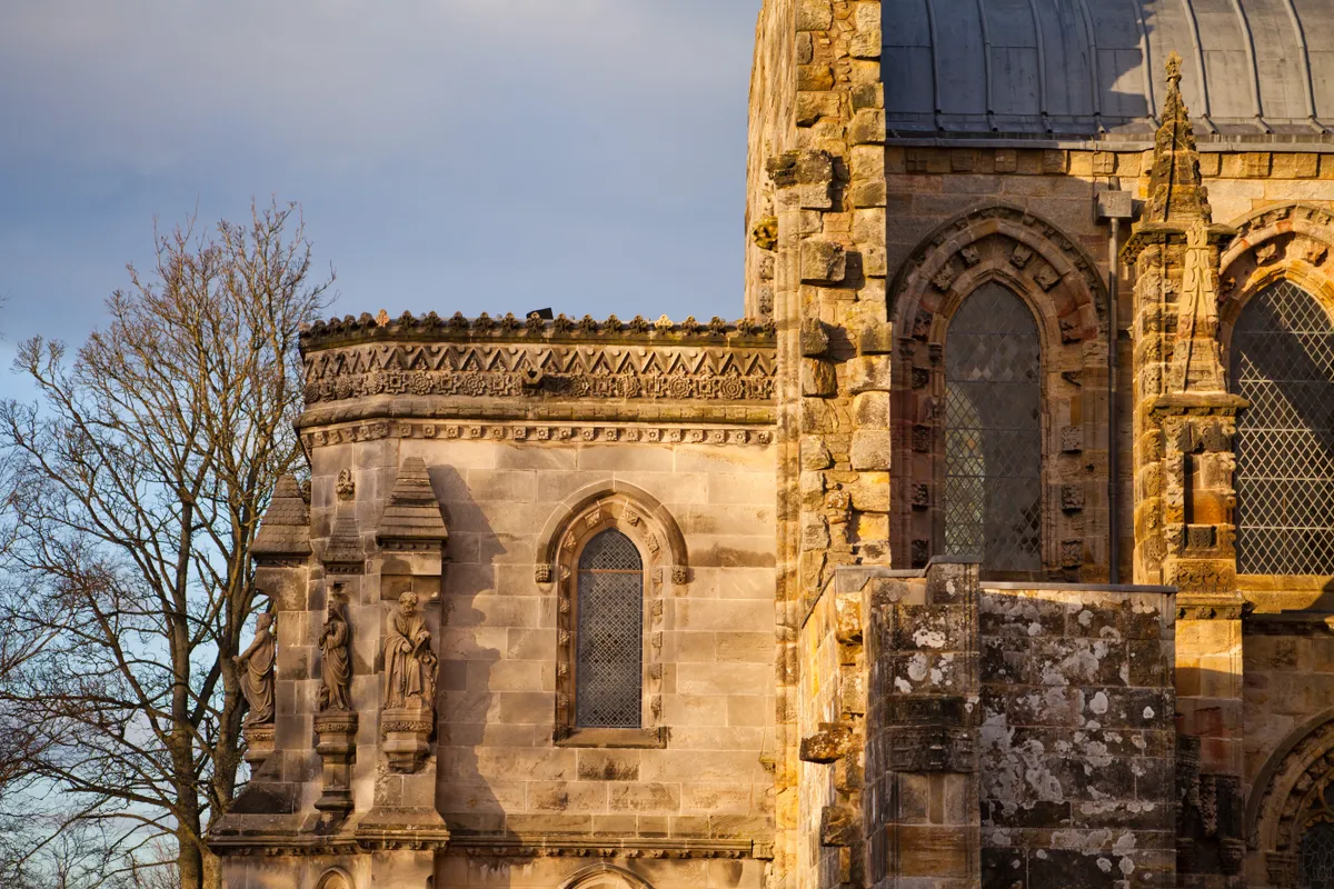 Da Vinci-kód, Rosslyn,Chapel, épület, falu