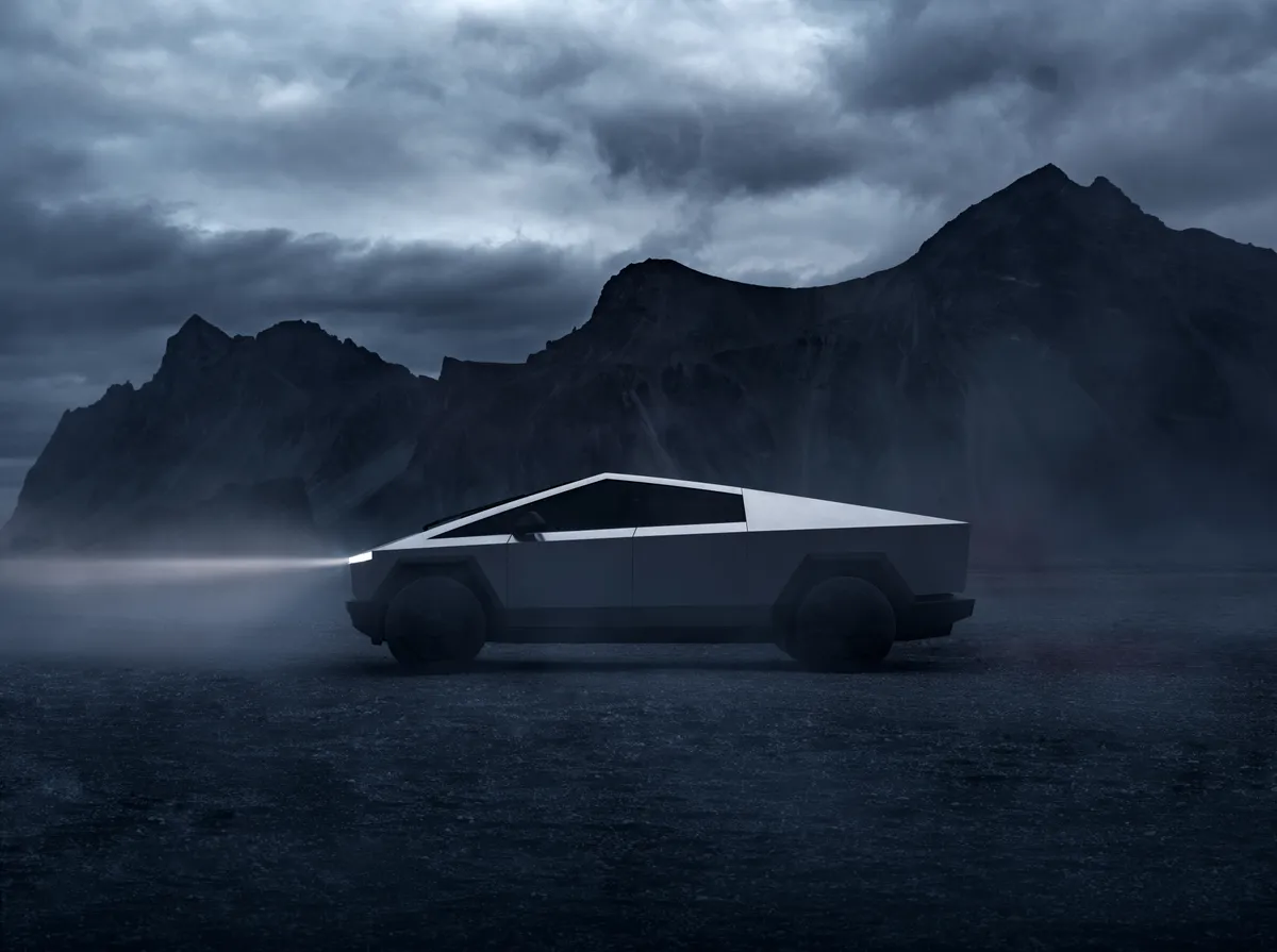 A Tesla ikonikus modellje, a Cybertruck