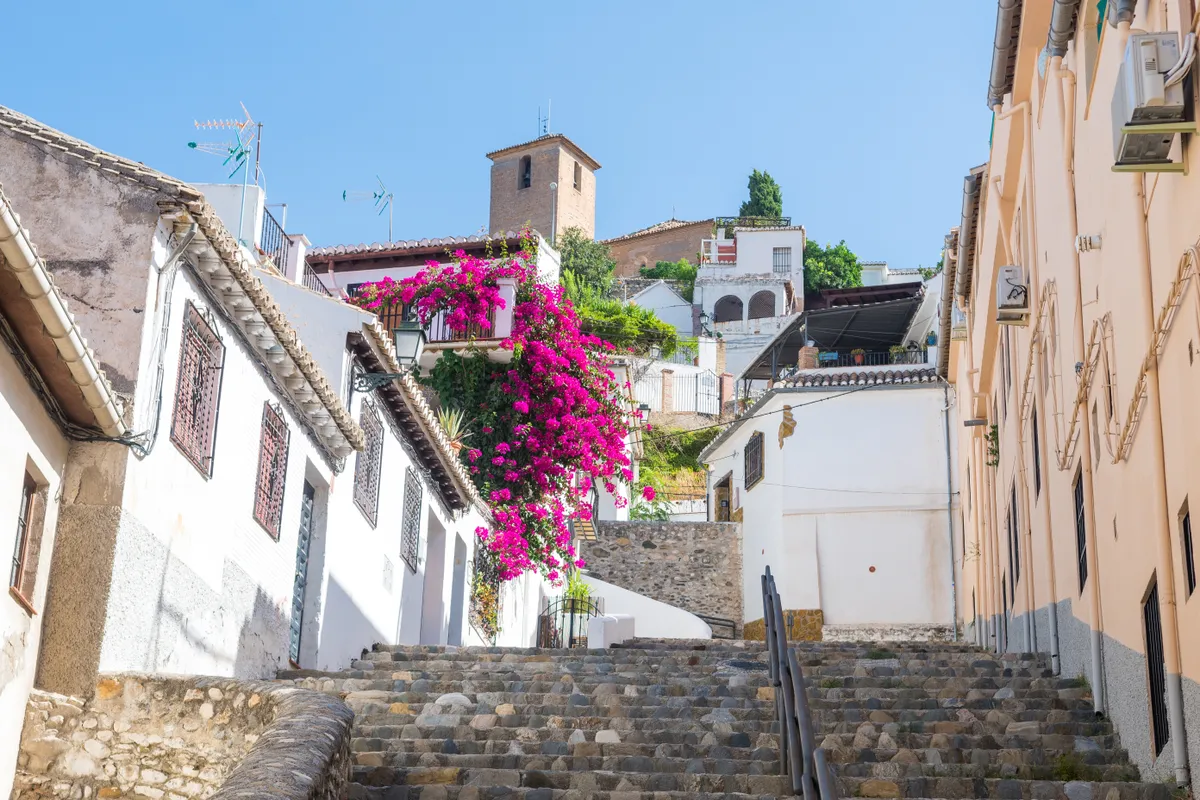 Granada, Albaicín, Spanyolország