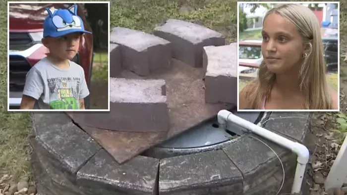 Kútba esett kisfiút mentett meg egy hős 11 éves lány