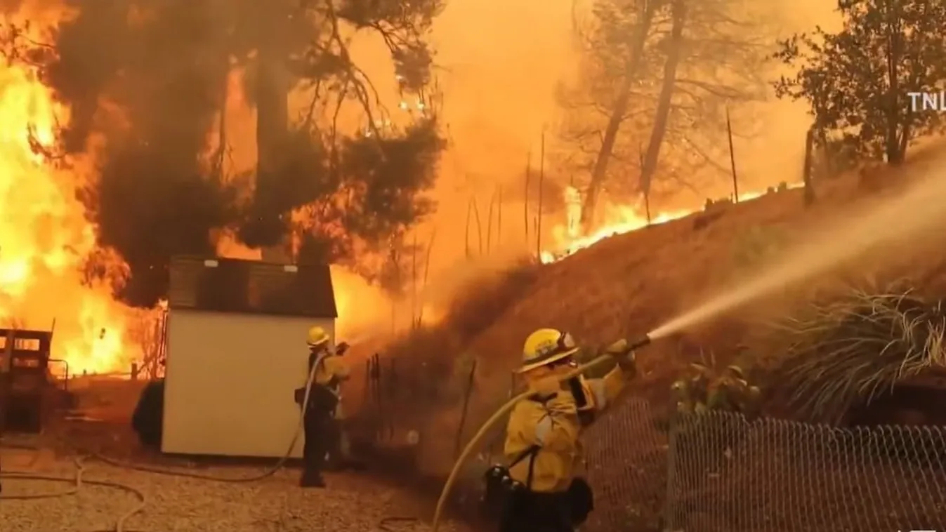Ismét lángtenger borítja Los Angeles környékét: ezreknek kellett elhagyniuk az otthonukat