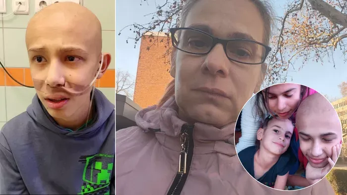 Utcára került rákos kisfiával és beteg kislányával az anya