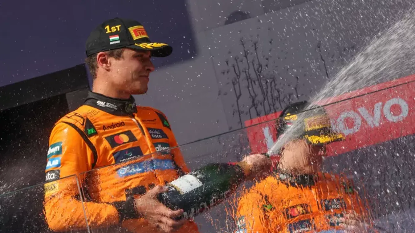 Lando Norris nem akart botrányt, elpakolta a tízmilliós Herendit a buli előtt - Videó