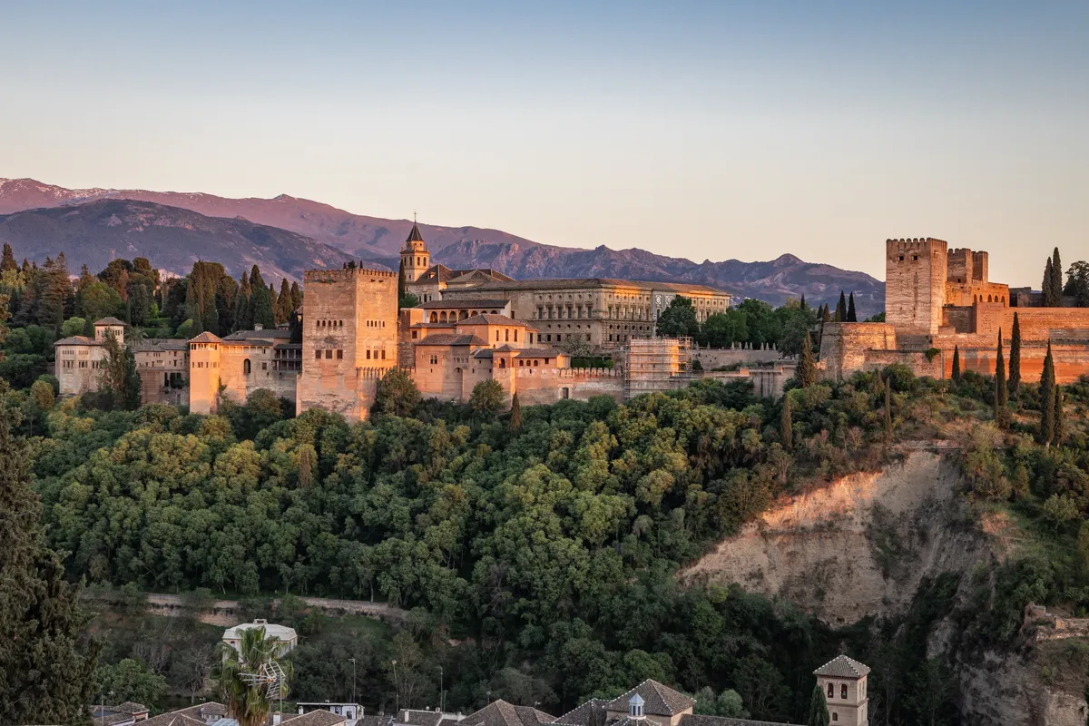 Granada, Alhambra, Spanyolország