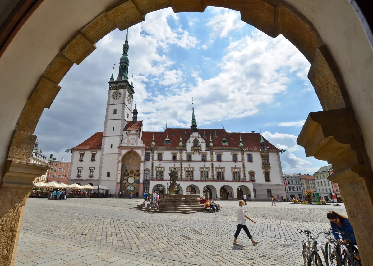 Olmütz, Csehország, városháza