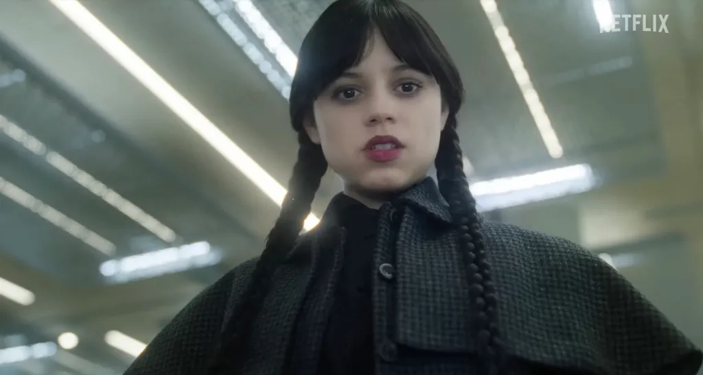 See Ferrari pictures  Pictures must credit: Netflix Here’s a first look at the return of comic horror TV series Wednesday — featuring the adventures of the spooky Addams Family and their daughter. Actress Jenna Ortega , 22, returns to the title role as We