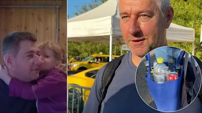 Lányáért gyűjti az üres palackokat Tibor
