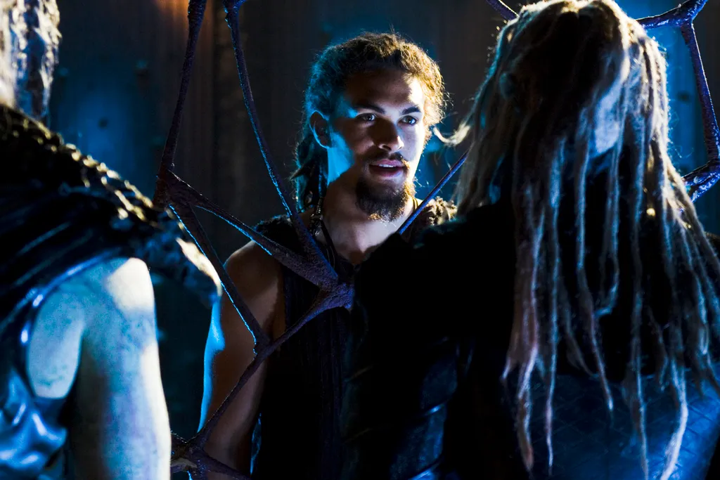STARGATE ATLANTIS -- SCI FI Series -- "The Hive" -- Pictured: Jason Momoa as Ronon Dex -- SCI FI Photo: Bob Akester
FOR EDITORIAL USE ONLY -- DO NOT RE-SELL/DO NOT ARCHIVE
