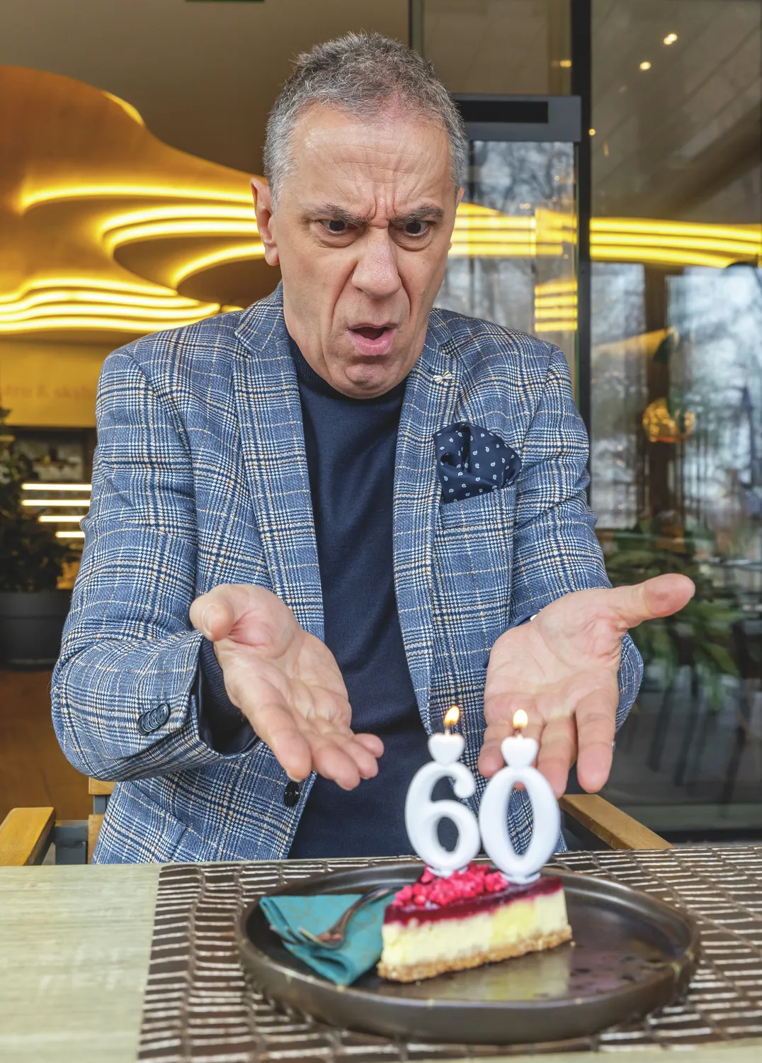 Csonka Andrást aggasztja az elmúlás.