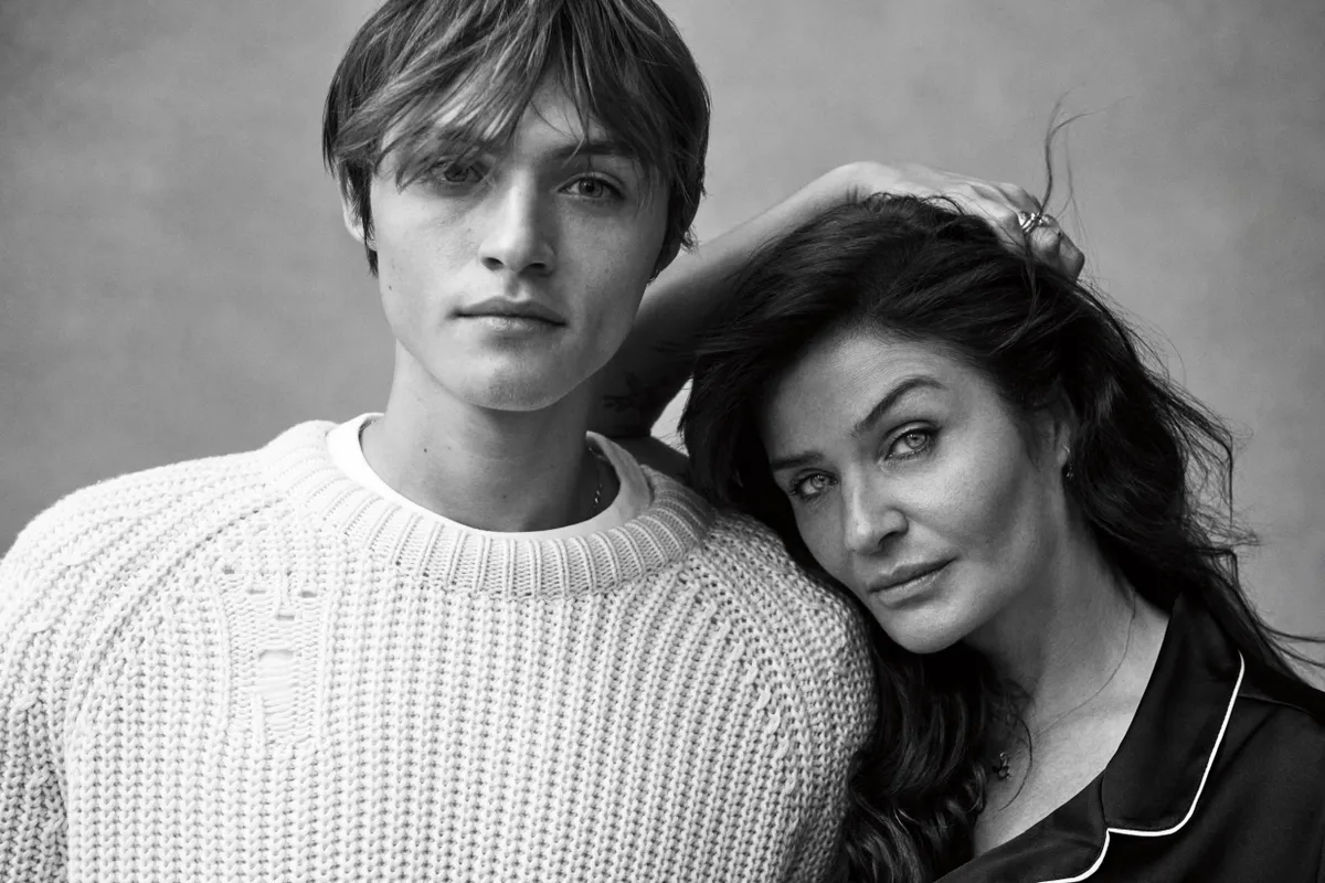 Helena Christensen fia, Mingus Reedus is modellként ténykedik