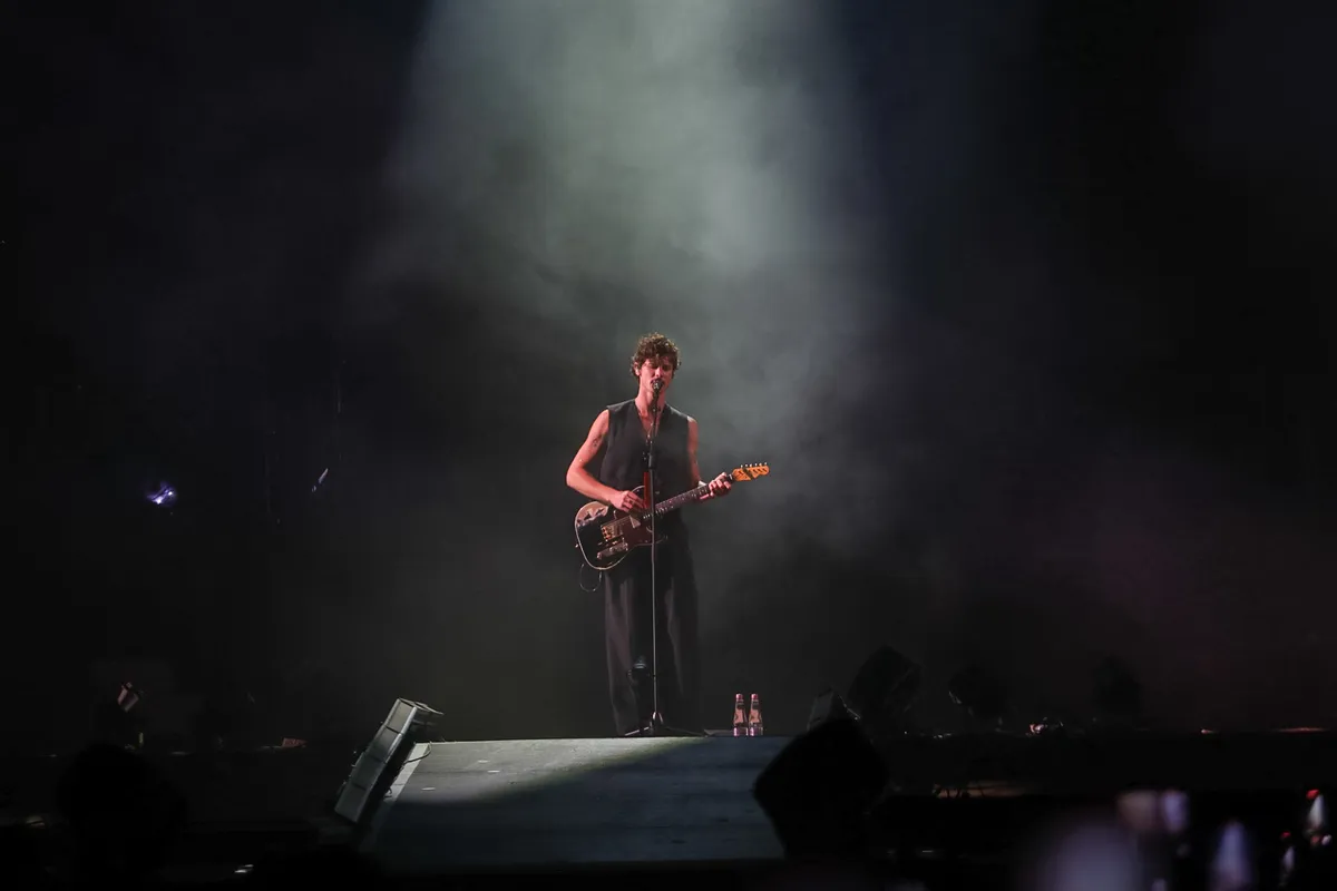 Shawn Mendes a Sziget Nagyszínpadán