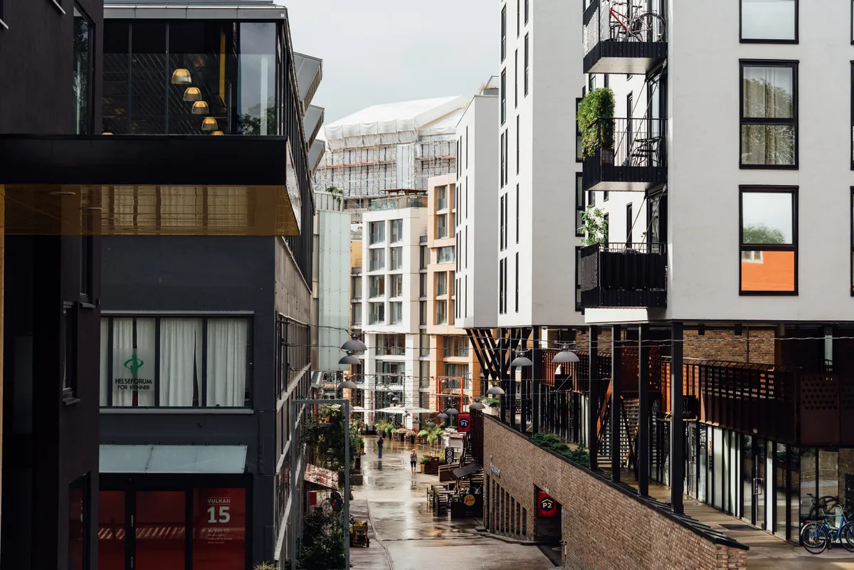 Oslo, Vulkan, modern épületek