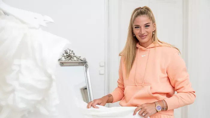 curtis judie esküvői ruhapróba