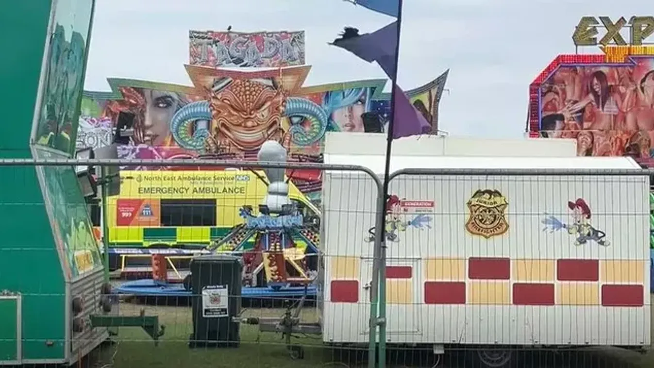Rendőrök, mentők és mentőhelikopter sietett a helyszínre: meghalt egy fiatal férfi a vidámparkban, borzalmas, ami történt