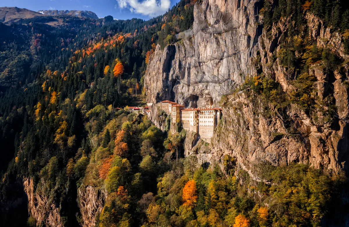 Törökország, Sümela-kolostor, Fekete-tenger