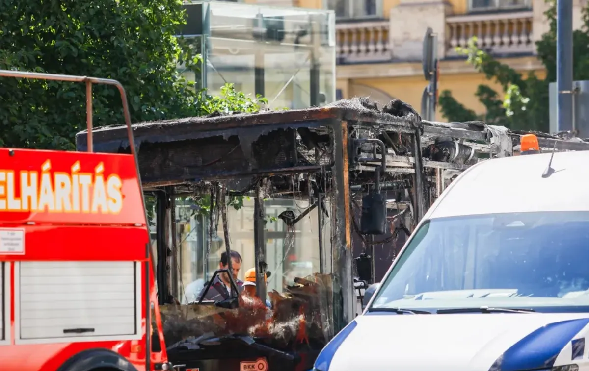 Tovább nőt a busztüzek száma Budapesten, a héten négy eset történt. 