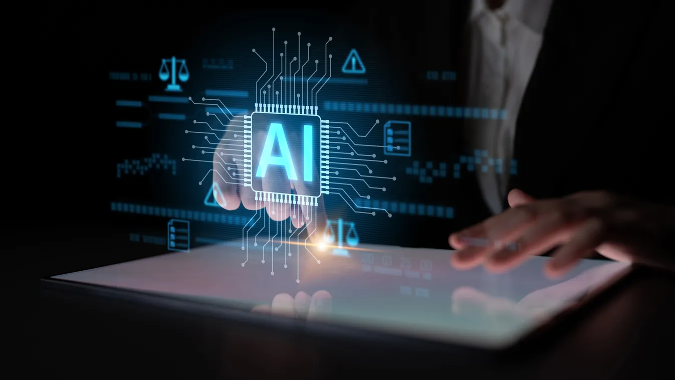 AI, Mesterséges Intelligencia, Emberi kéz, Hologram