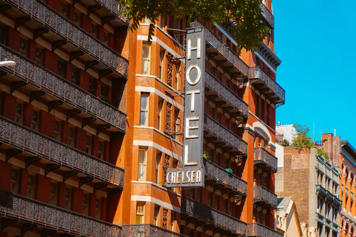 New,York, Hotel, Chelsea, kísértetjárta hotel, szálloda