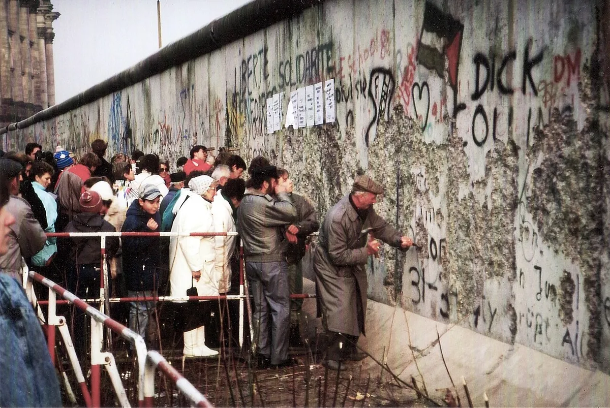 berlini fal, ledöntés, Németország